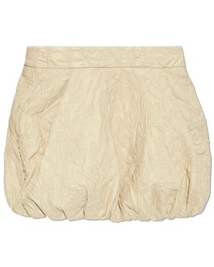 Munthe Leather Skirts - Neutro