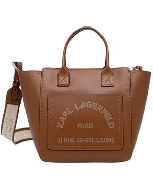 KARL LAGERFELD K/Daily Kleine Handtasche - Braun