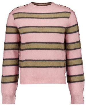 Marni Round-Neck Knitwear - Brown