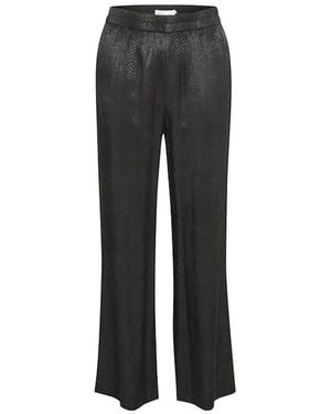 Karen By Simonsen Wide Pants - Gray