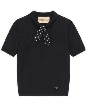 Valentino Polo Shirts - Black