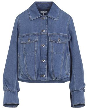 Loewe Denim Jassen - Blauw