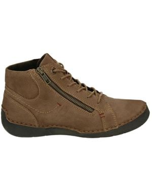 Josef Seibel Lace-Up Boots - Bruin