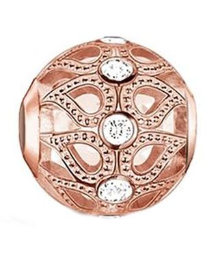 Thomas Sabo Bead charm anhänger - tautropfen - Pink