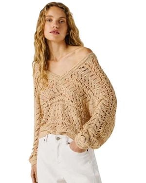 Pepe Jeans Jersey Kiana - Natur