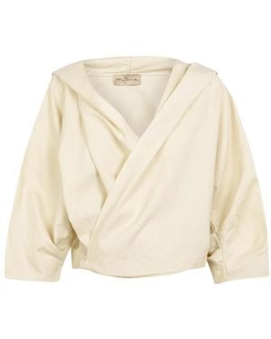 Cortana Noa Cropped Jacket - Naturel