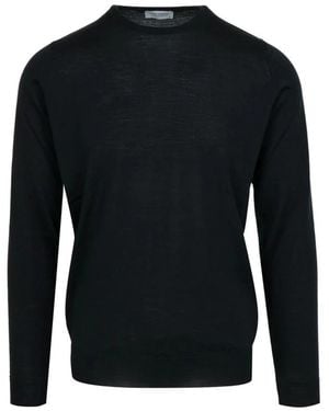 John Smedley Round-Neck Knitwear - Zwart
