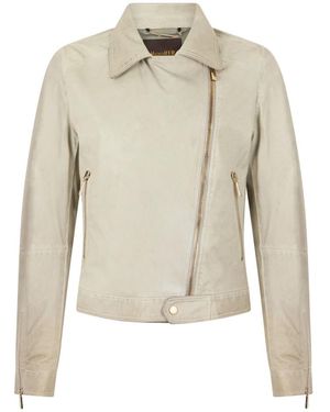 Moorer Leather Jackets - Neutro