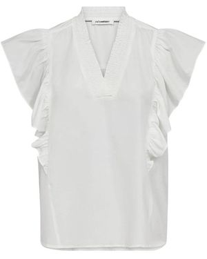 co'couture Blusen - Weiß