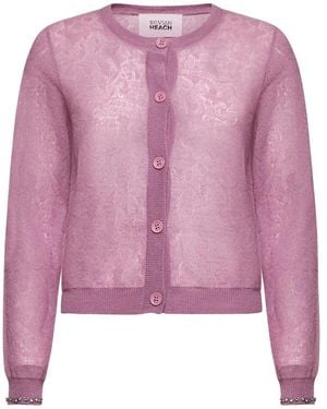Silvian Heach Cardigans - Morado