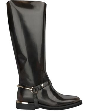 Alma En Pena. High Boots - Black
