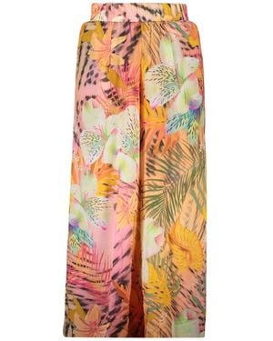 Desigual Wide Pants - Orange