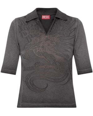 DIESEL Polo Shirts - Gris