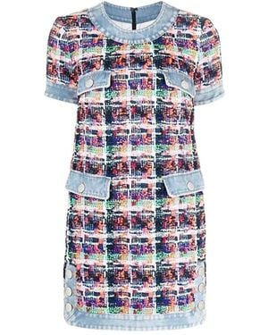 DSquared² Short Dresses - Blue