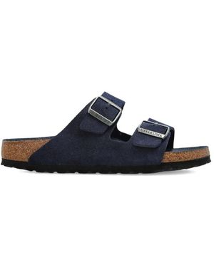 Birkenstock Sliders - Blue