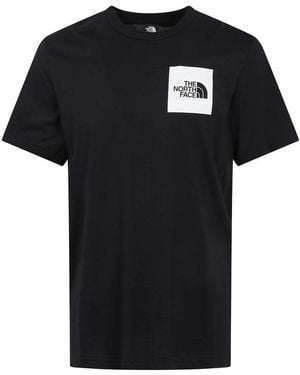 The North Face Tops ,Zwart ,Korte Mouwen Fijne Tee