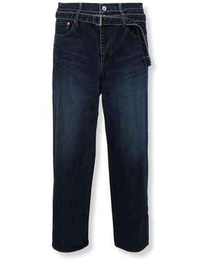 Sacai Straight Jeans - Azul