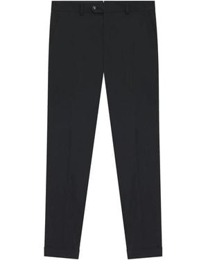 HUGO H-Genius Slim Fit Baumwollhose - Blau