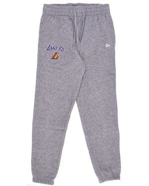 KTZ Fleece Trainingsbroek Voor Nba Essential Jogger Loslak - Grijs