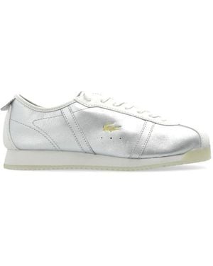 Lacoste Schoenen ,Wit ,Leer Sportschoenen Club-Low 225