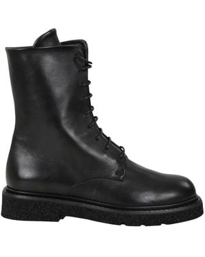 Guglielmo Rotta Lace-Up Boots - Black