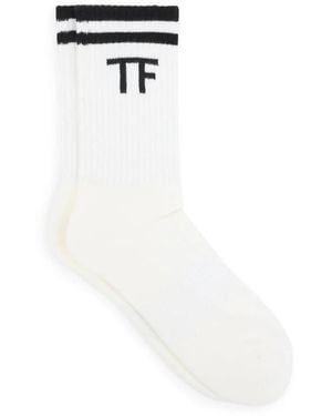 Tom Ford Running Socks - Weiß