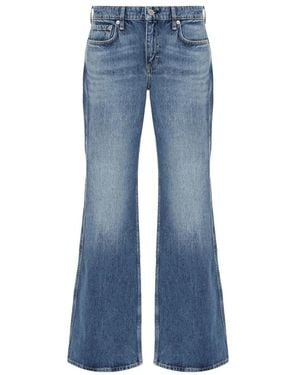 Rag & Bone Flared Jeans - Blu