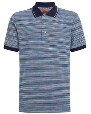 Missoni Polo Shirts - Blue