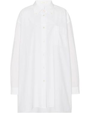 The Row Overhemden ,Wit ,Katoen Victoria Shirt