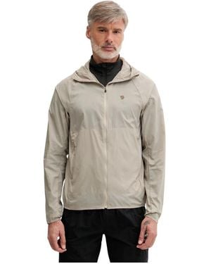 Fjallraven Jassen ,Polyester Keb Lätt Wind Jacket - Grijs