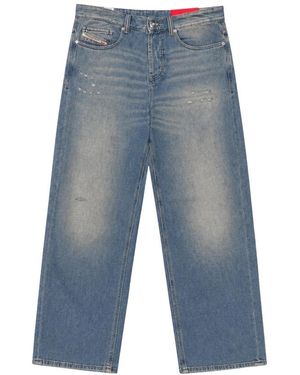 DIESEL Straight Jeans - Azul