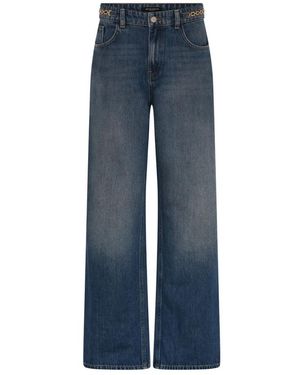 Bruuns Bazaar Wide Jeans - Azul
