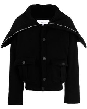 JORDANLUCA Winter Jackets - Black
