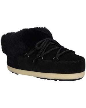 Moon Boot Evx Mule Suede - Schwarz