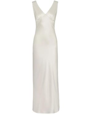 Envelope Maxi Dresses - Wit