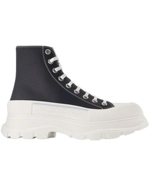 McQueen Tread Slick Trainers - Blue