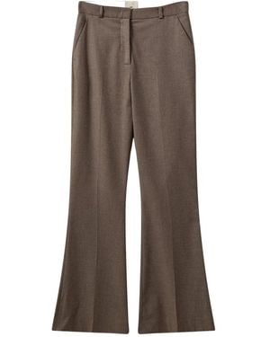 THE GARMENT Wide Trousers - Brown