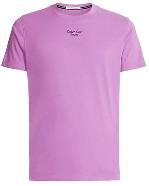 Calvin Klein T-Shirts - Purple