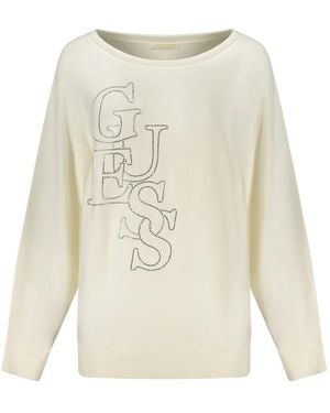 Guess Truien & Vesten ,Wit ,Spandex Esmeralda Trui