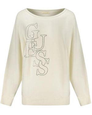 Guess Truien & Vesten ,Wit ,Spandex Esmeralda Trui