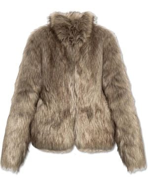 MISBHV Faux Fur & Shearling Jackets - Neutro