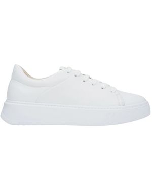 ESTRO Schoenen ,Wit ,Leer Witte Lage Sneakers Voor Vrouwen Gemaakt Van Premium Italiaans Echt Leer