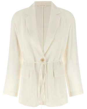 Brunello Cucinelli Blazers - White