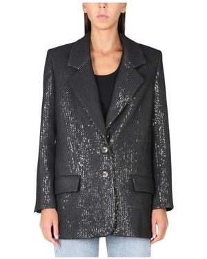 The Mannei Eljas Sequin Blazer - Zwart