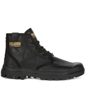 Palladium Lace-Up Boots - Black