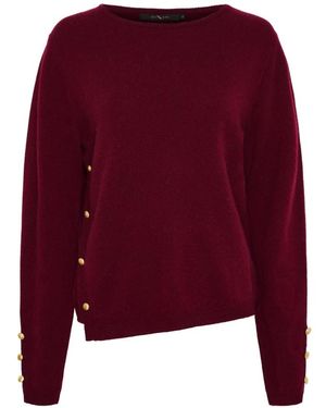 Btfcph Round-Neck Knitwear - Rojo