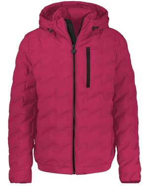 Lerros Steppjacke Mit Abnehmbarer Kapuze - Rot
