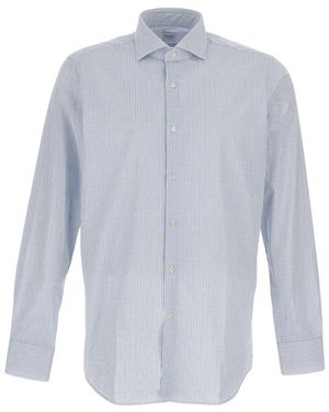 Bagutta Casual Shirts - Blue