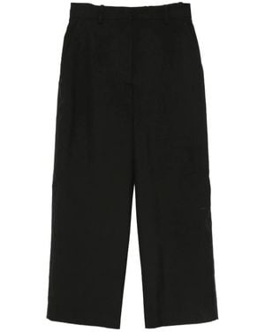 Marni Schwarze Hose Mit Geradem Bein Und Taschen