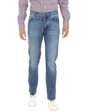 Kiton Slim Fit Jeans - Blue